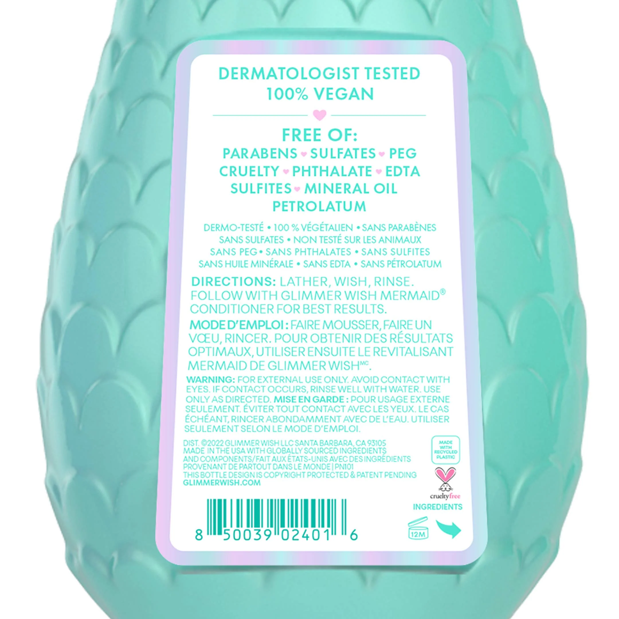 Mermaid Kids Shampoo | Paraben & Sulfate Free - Image 2