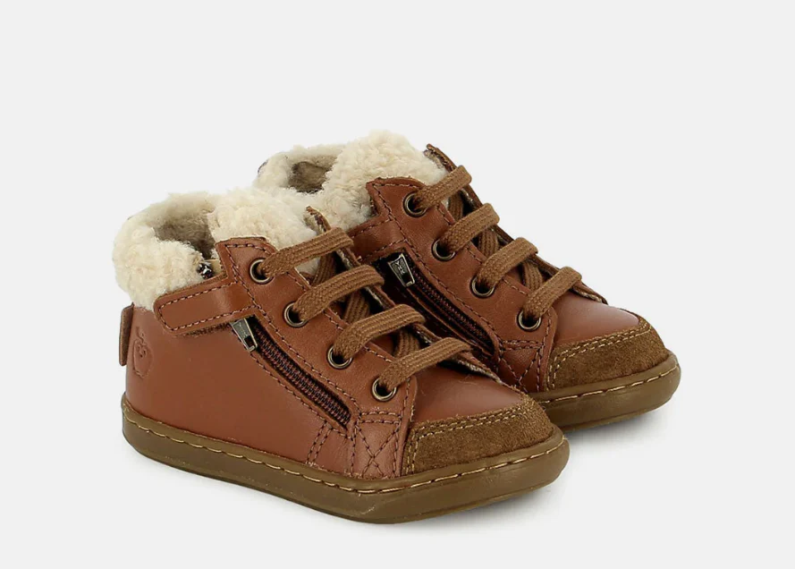 Nappa Wool Sneaker - Camel