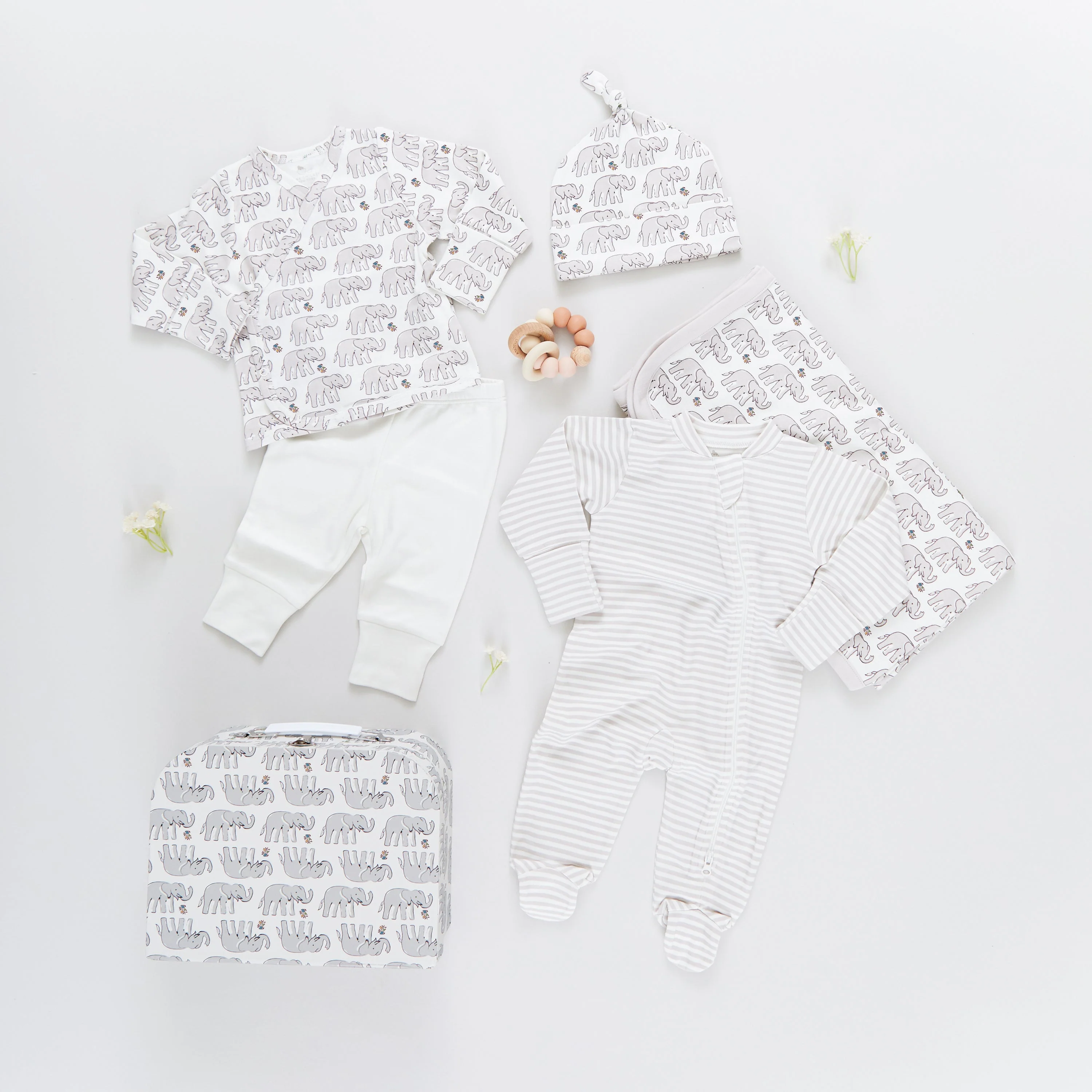 Nesting Box Baby Take Home Set - Baby Elephant