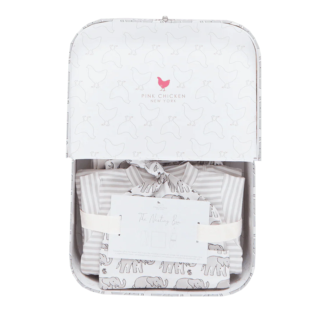 Nesting Box Baby Take Home Set - Baby Elephant - Image 2