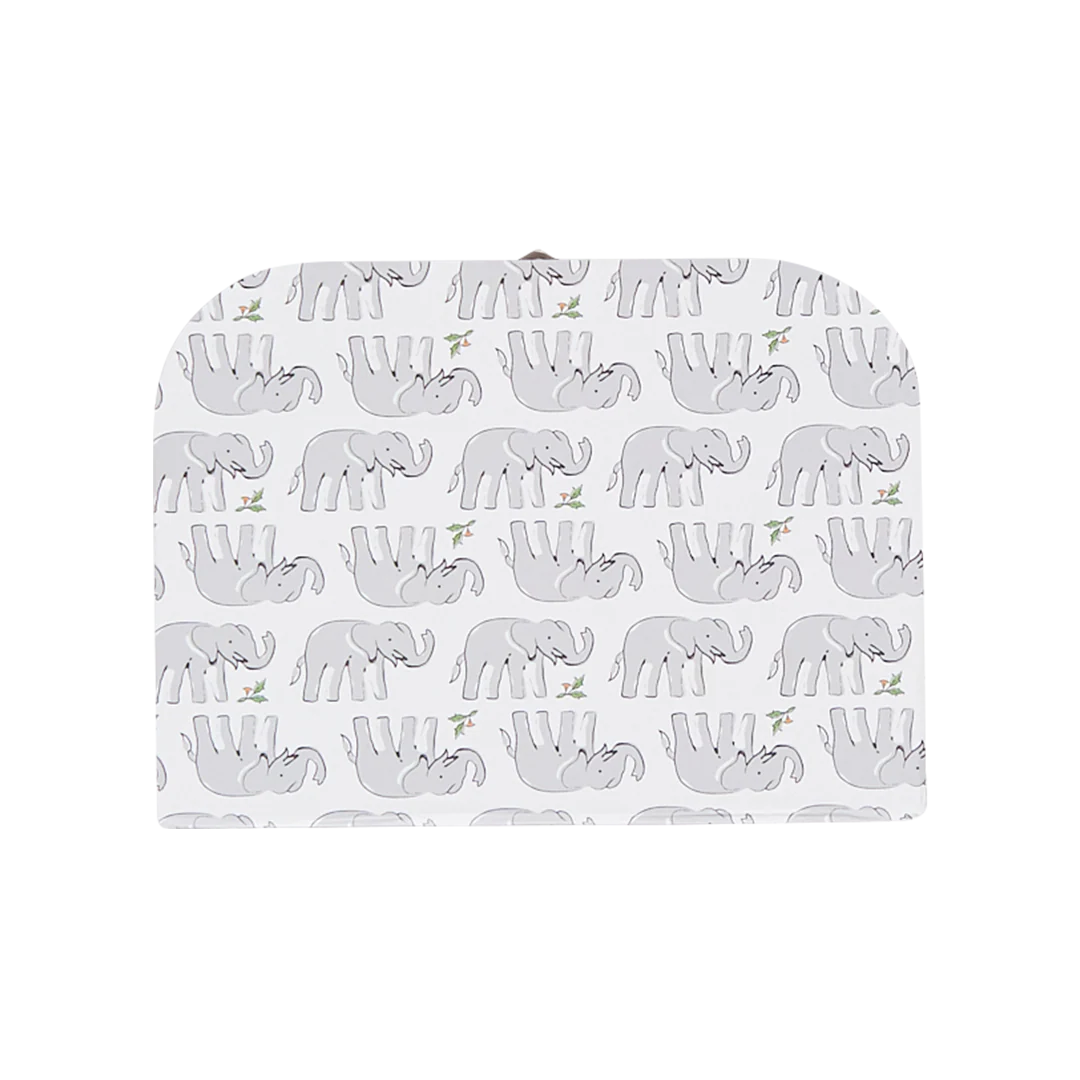 Nesting Box Baby Take Home Set - Elephant Block Print - Image 8