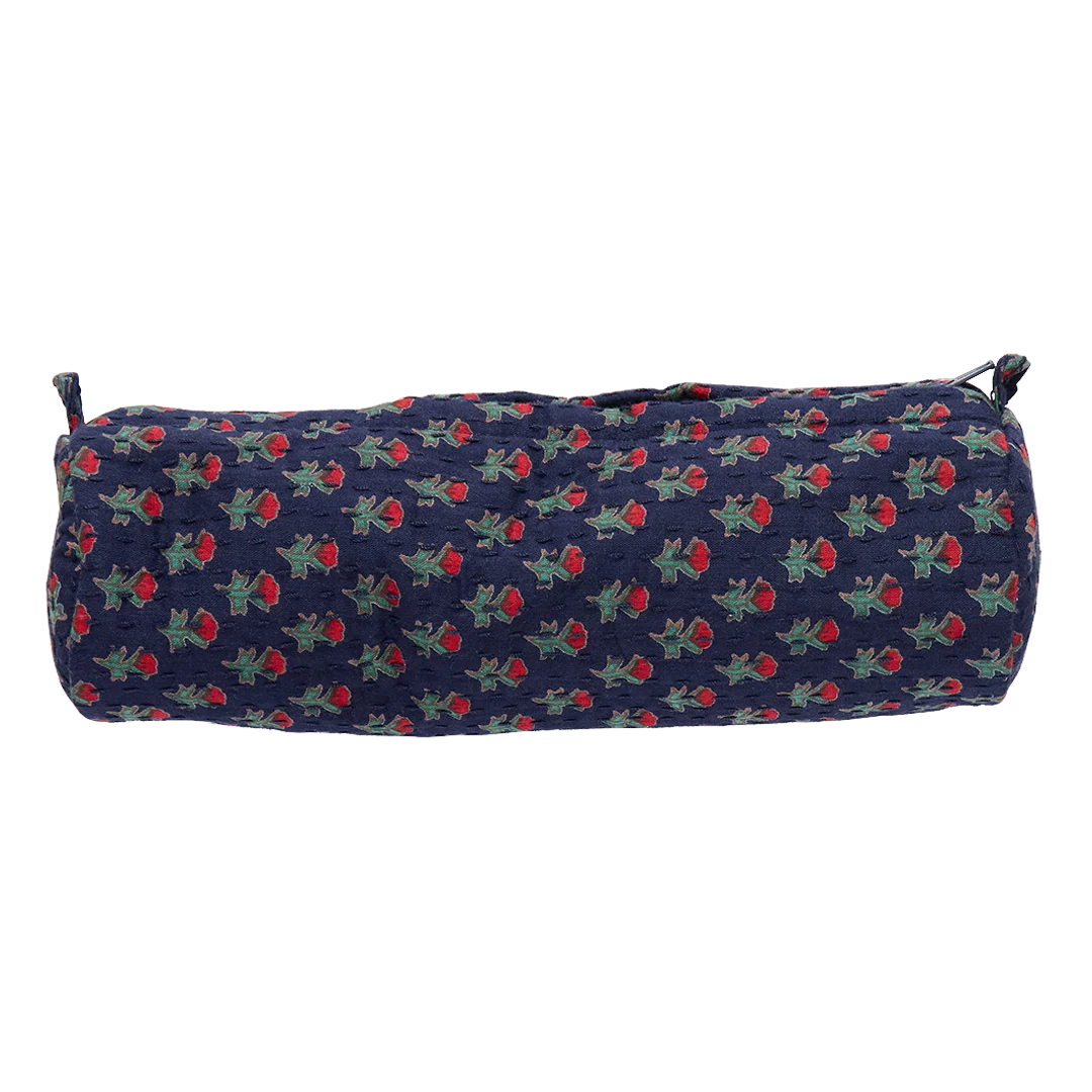 Pencil Case - Navy Carnation