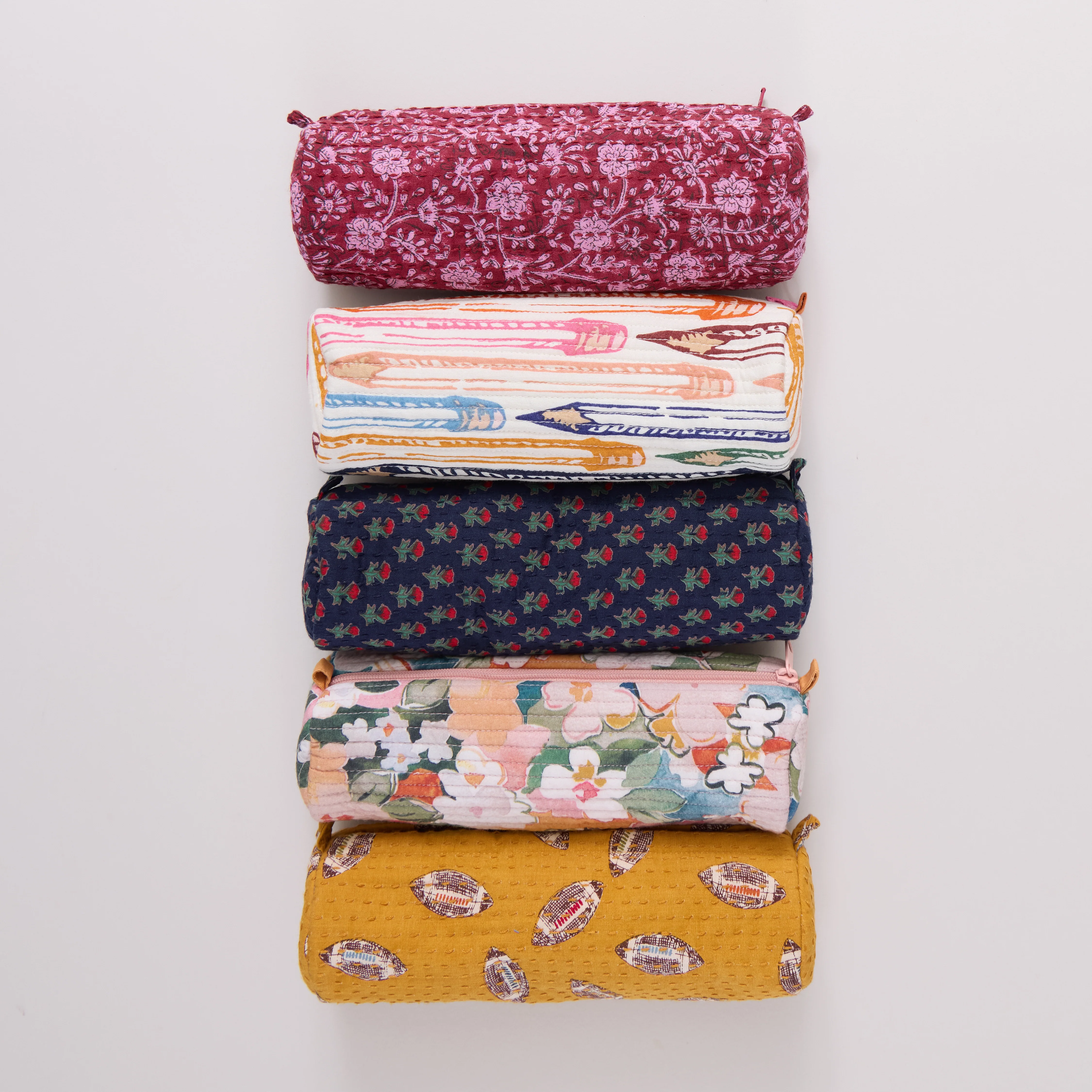 Pencil Case - Navy Carnation - Image 3