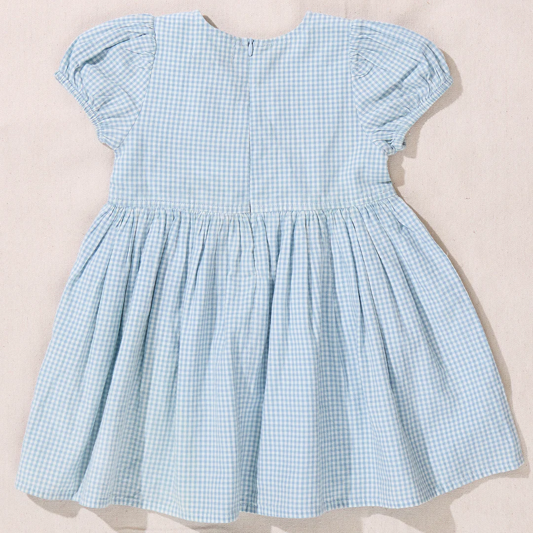 Picnic Dress - Blue Gingham - Image 5