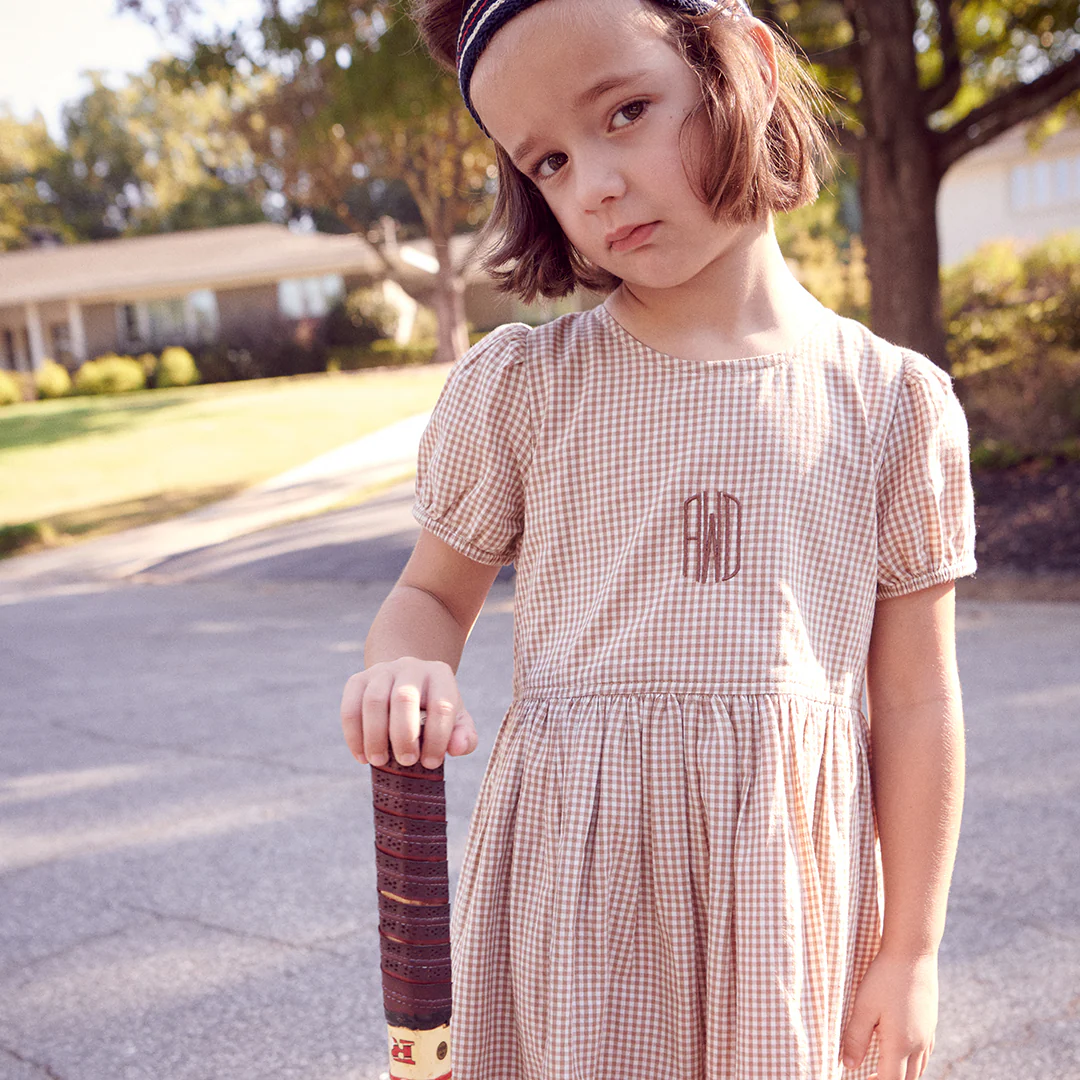 Picnic Dress - Blue Gingham - Image 3
