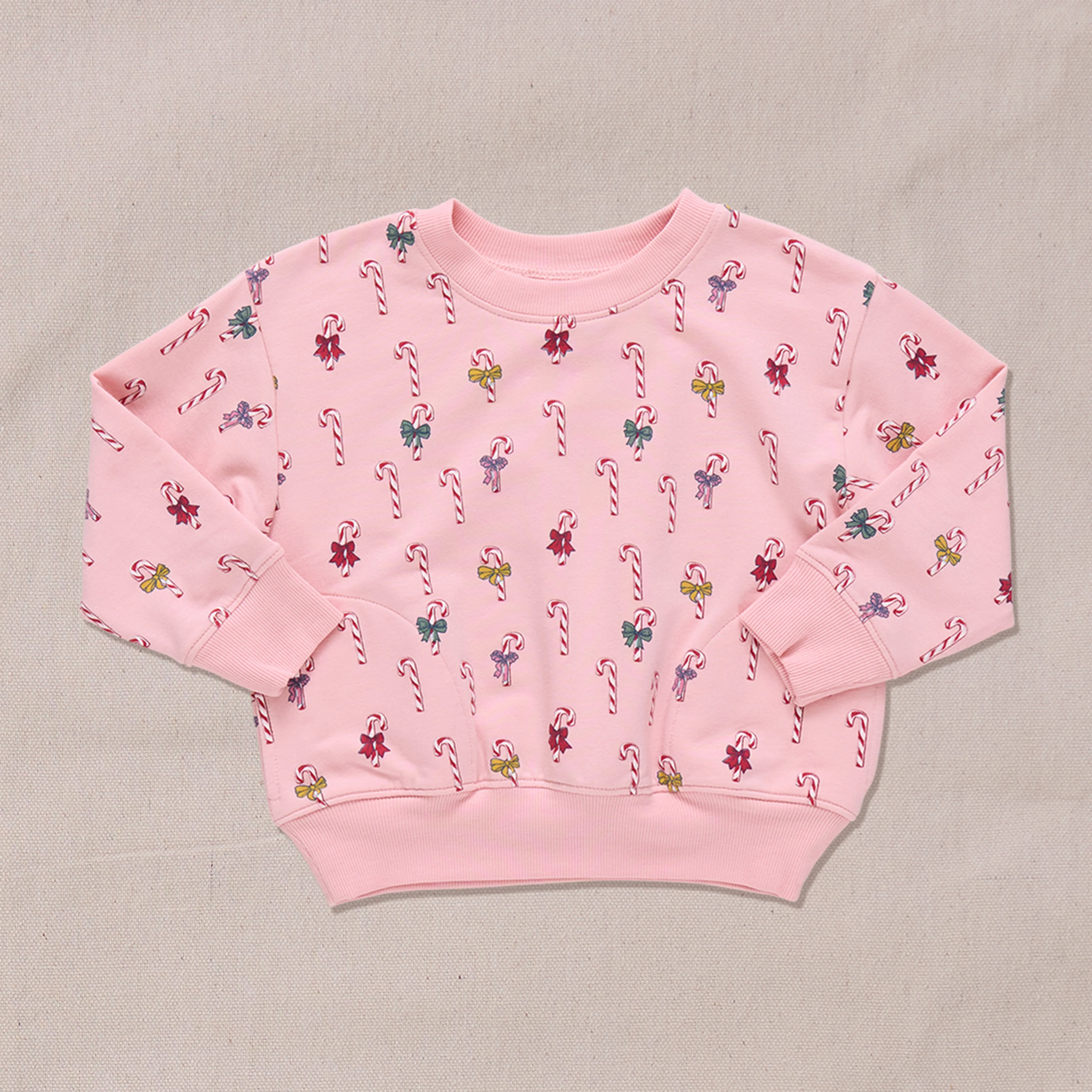 Play Sweatshirt - Mini Candy Cane