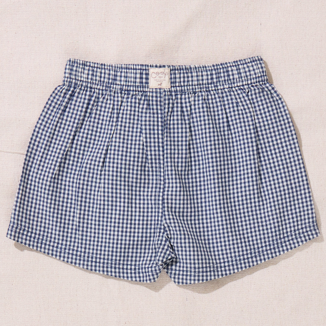 Sandbox Short - Navy Gingham - Image 4
