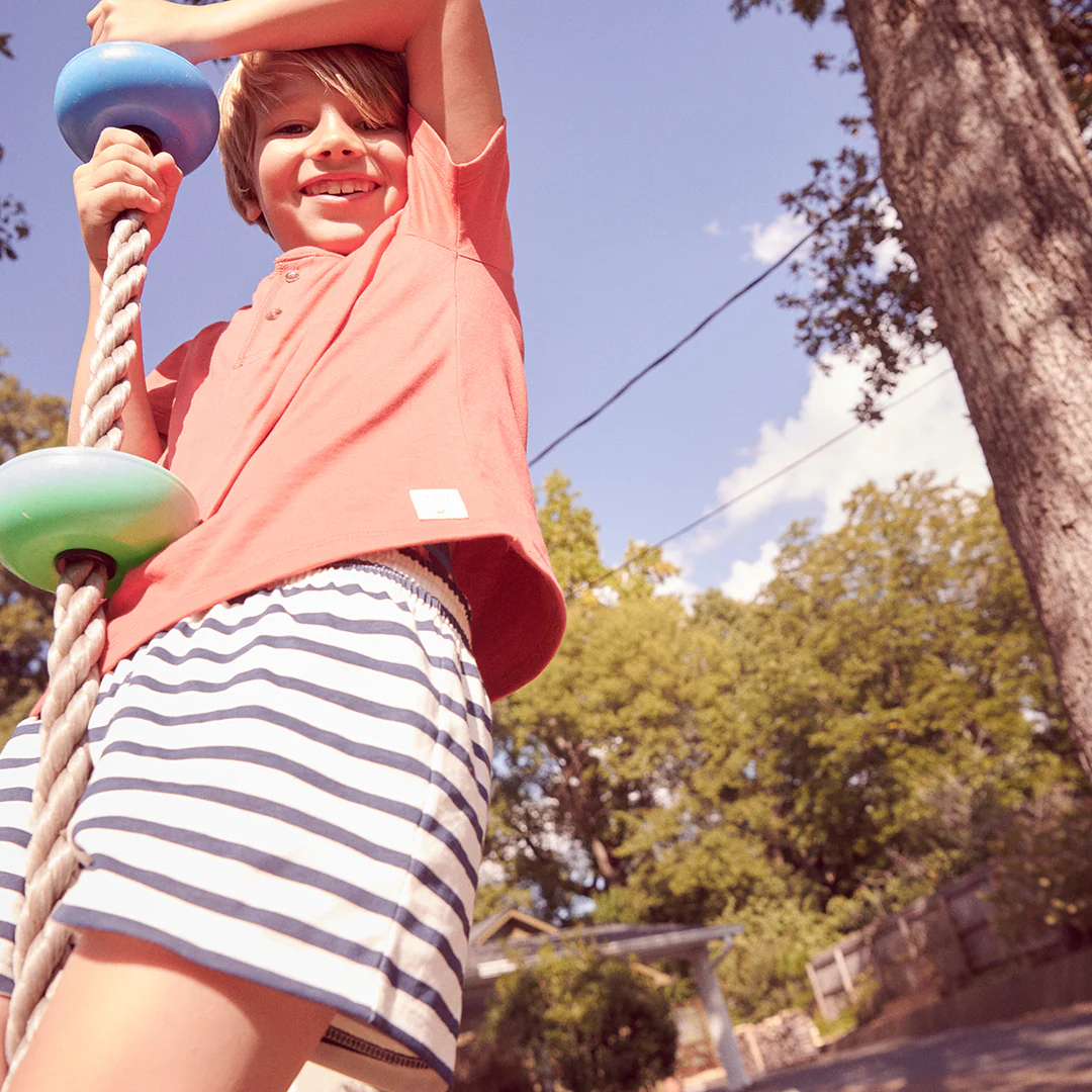 Sandbox Short - Navy Stripe - Image 3