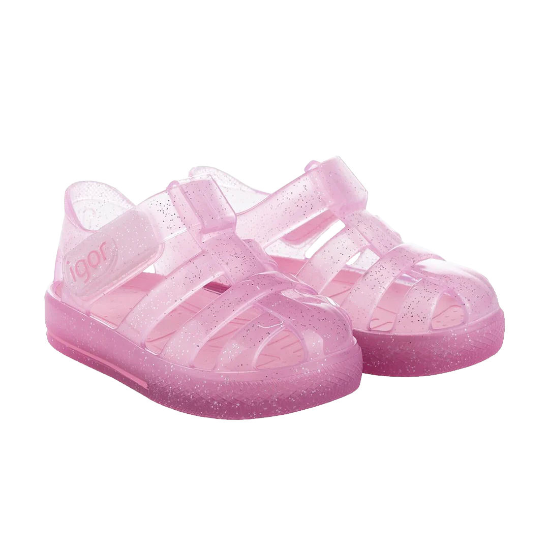 Star Glitter Shoe - Pink