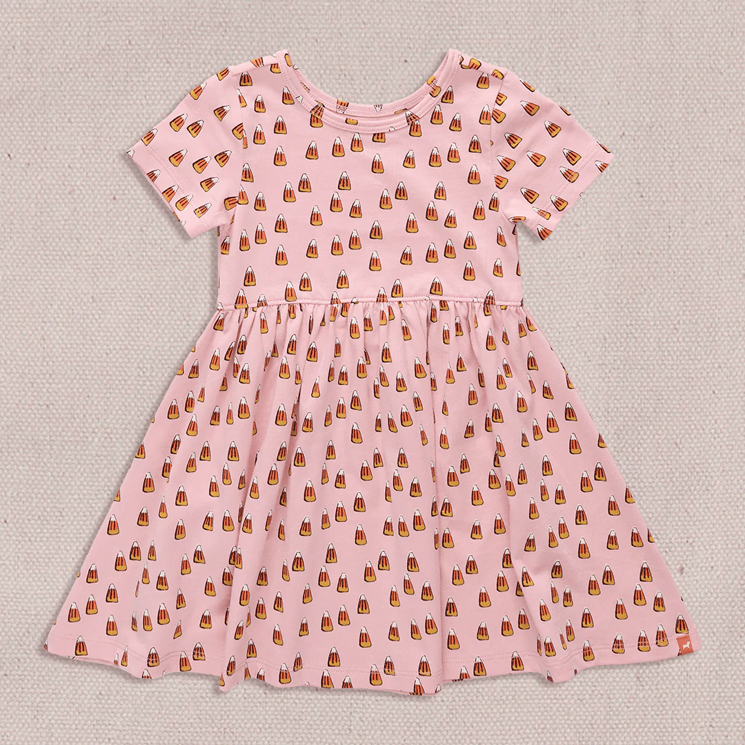 Sunny Dress - Pink Candy Corn