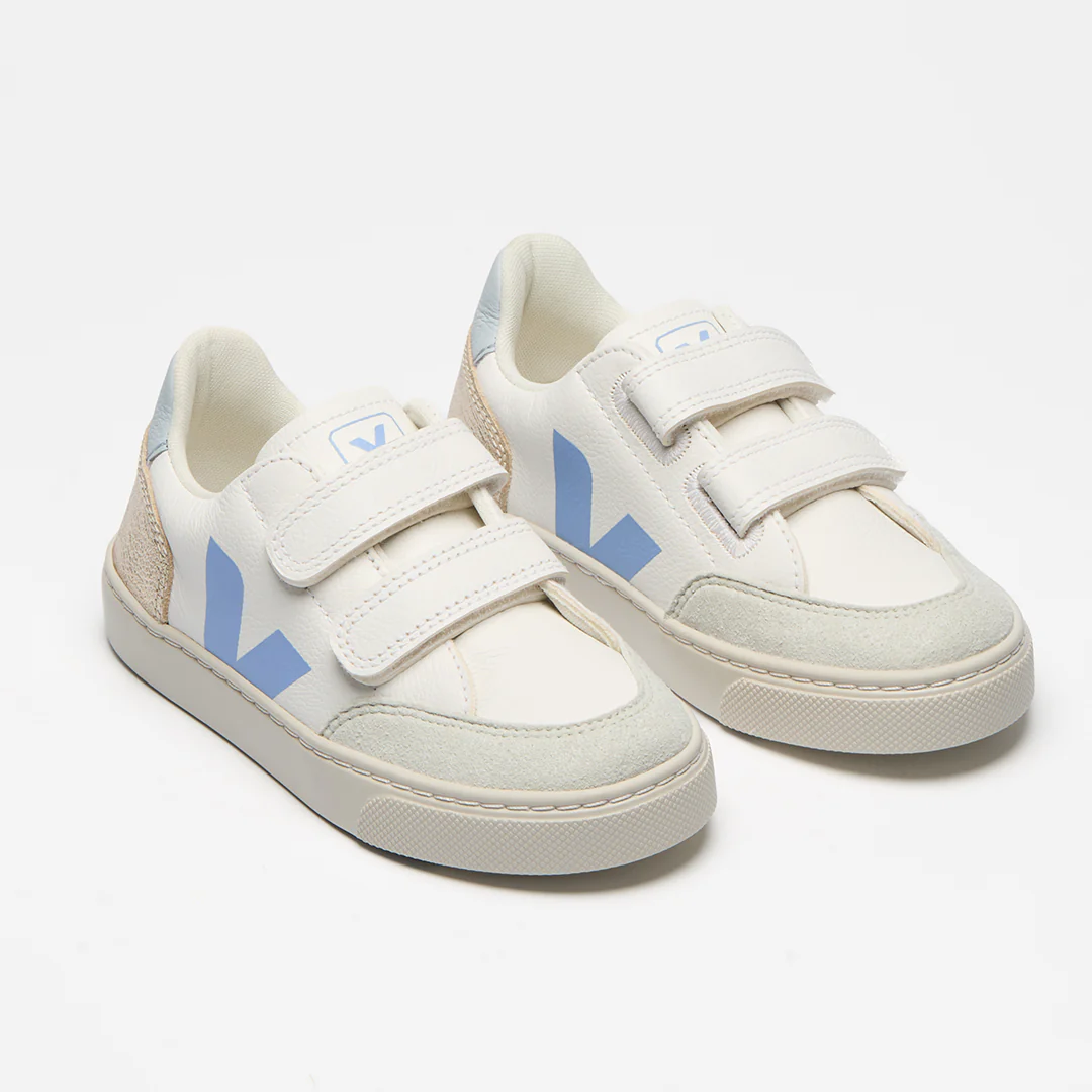 V-12 Velcro Leather - Extra White Multico Olympe - Image 2